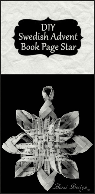 - C'mon Get Crafty diy-swedish-advent-star-borei-design