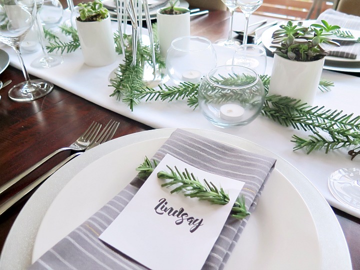 - C'mon Get Crafty 12 Days of Christmas Blog Hop-Christmas Tablescapes Our Crafty Mom