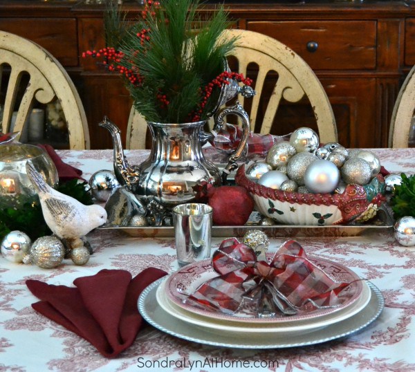 - C'mon Get Crafty 12 Days of Christmas Blog Hop-Christmas Tablescapes Our Crafty Mom