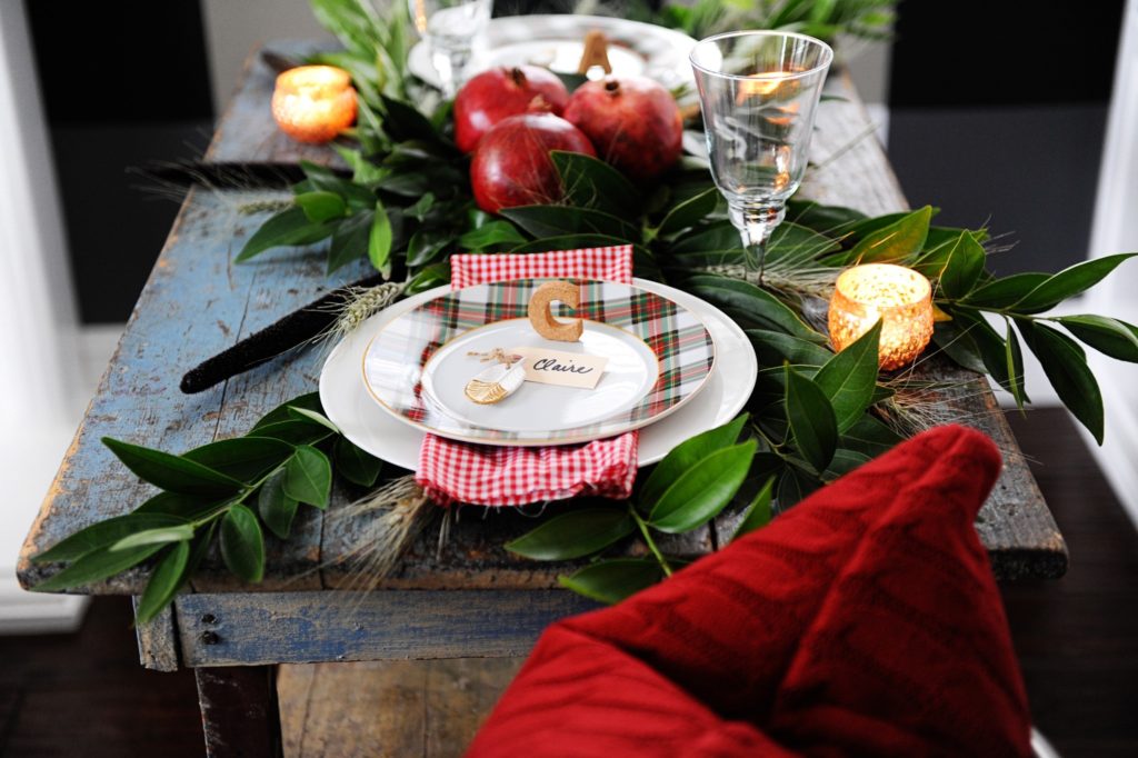 - C'mon Get Crafty 12 Days of Christmas Blog Hop-Christmas Tablescapes Our Crafty Mom