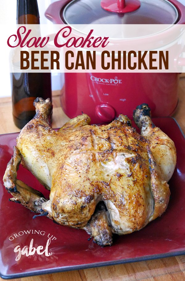 Crock Pot Beer Can Chicken