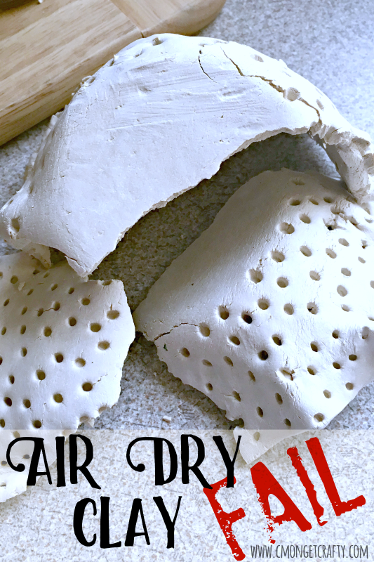 I love trying new crafts, and the Create and Share challenge group is perfect for that! This month, we were challenged to use Air Dry Clay in a project. Come see my Air Dry Clay Vase FAIL - yep, we don't always create gold!