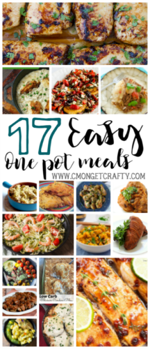 17 Easy One Pot Meals