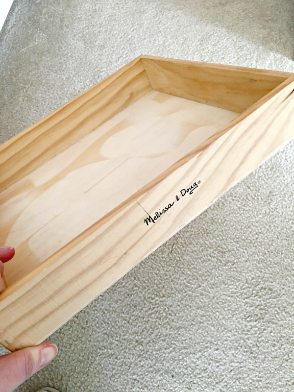 For this month's thrift store up cycle I decided to make use of an old box to store the hundreds of remotes we own. 