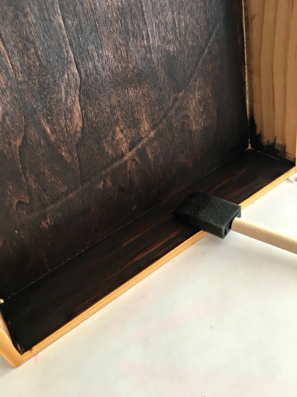 For this month's thrift store up cycle I decided to make use of an old box to store the hundreds of remotes we own. 