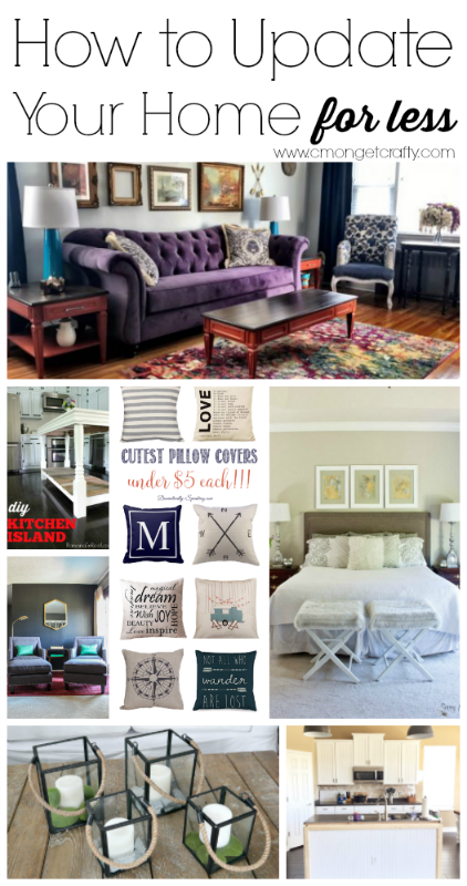 I am constantly searching for tips on how to improve my home decor, furniture layout, etc. Here are a few tips I found!!