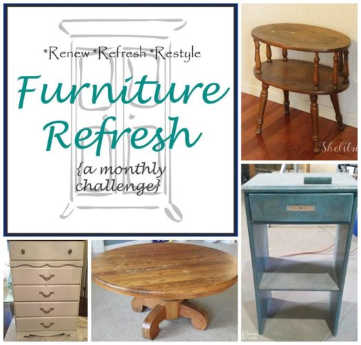 Coffee Table Makeover{Furniture Refresh}