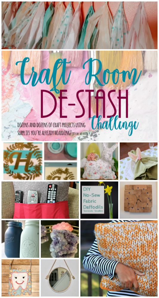 Craft Room De-Stash Challenge {March}
