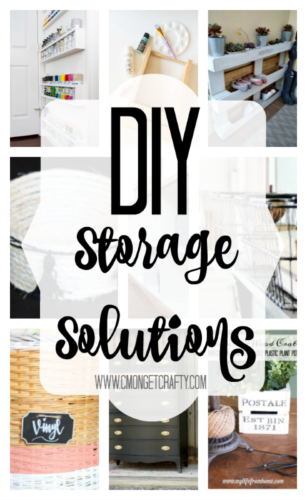 DIY Storage Solutions {Merry Monday Link Party #148}