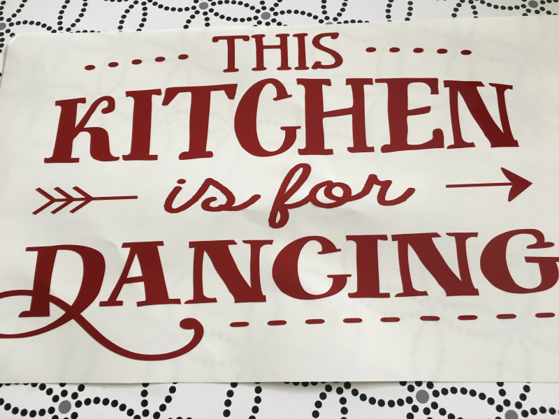 Silhouette Kitchen Art vinyl cut - C'mon Get Crafty This Silhouette kitchen art wooden board is the PERFECT description of our house! I love it!