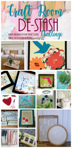 Destash Your Craft Room! {June Craft Destash Challenge}