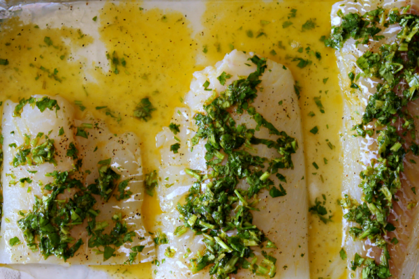Cilantro Lime Butter Cod 2 Cilantro Lime Buttered Cod - you will ADORE this delicious, buttery fish dish!