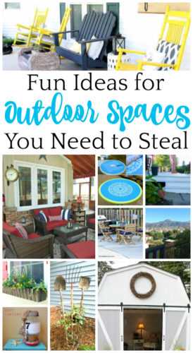 Some of these outdoor spaces are so pretty, I'd never go inside! Check out some steal-worthy ideas that you can use in your space!