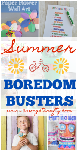 Are your kids like mine - whining constantly about being bored during the long summer days? Try some of these summer boredom busters!