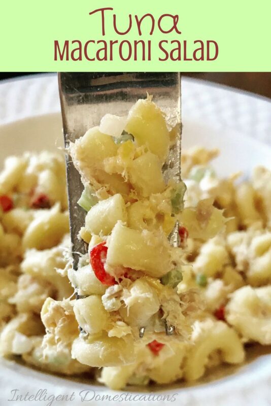 Tuna Salad - C'mon Get Crafty Tuna Macaroni Salad
