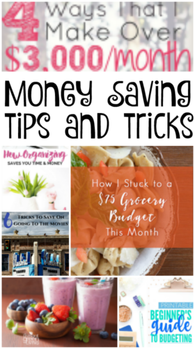 Just a handful of ideas to help save or make money this month!