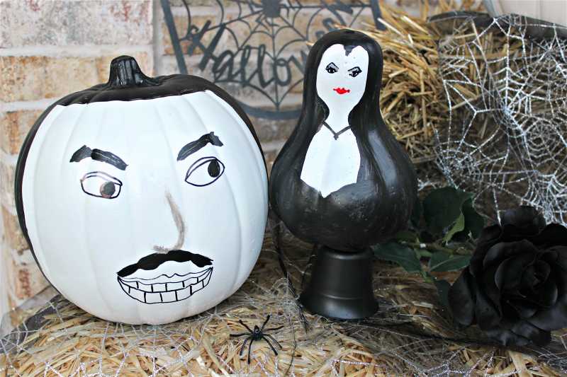 The Addams Family Pumpkins