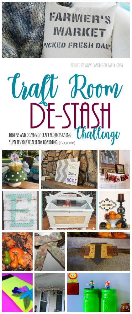 What crafts could you make today using only items already in your craft room? That's what the Monthly Crafty Destash Challenge is all about!