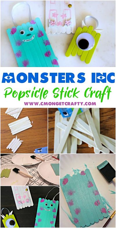 Popsicle Stick Candy Corn for a Fun Fall Kids Craft