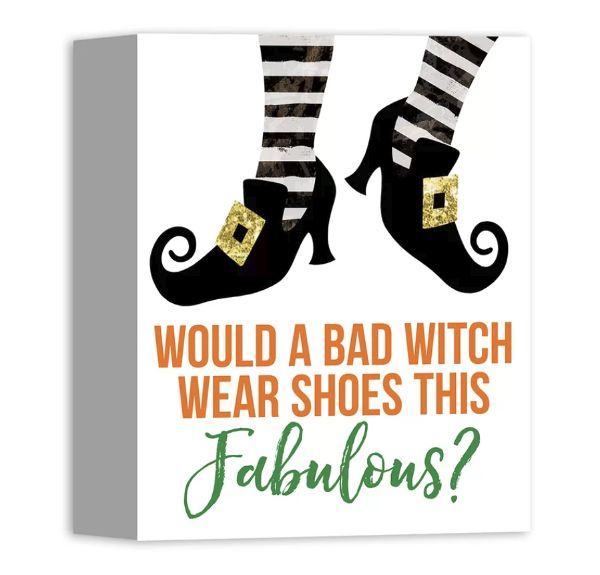 Let your inner Witch out this Halloween with this hauntingly fun Halloween decor! 