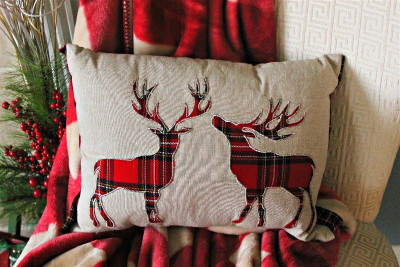 You can style a beautiful traditional Christmas mantel for under 0 with these fab finds! #AtHomeStores #sponsored