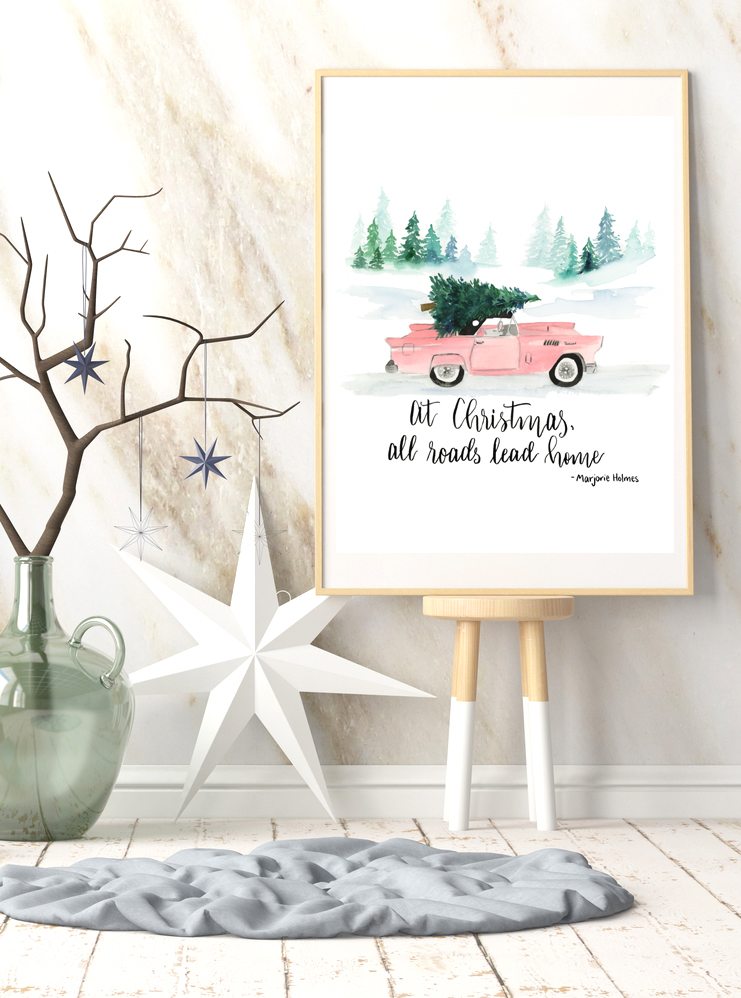 Watercolor Christmas {MM #180}