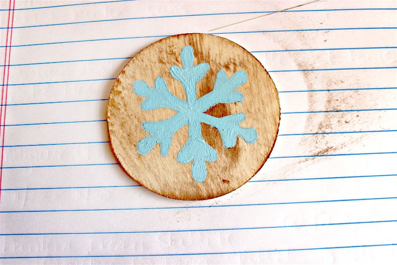 Sometimes winter doesn't mean only Christmas, but also the winter solstice. If you celebrate winter solstice,or the sun's rebirth.  This wood tree ornament might be perfect for you to celebrate Yule this year. 