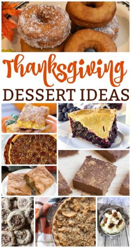 Thanksgiving dessert ideas