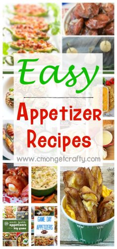 Easy appetizer recipes for any occasion!