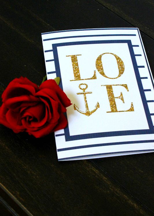 If you are overboard in love, try using this nautical Valentine's Day printable this year!