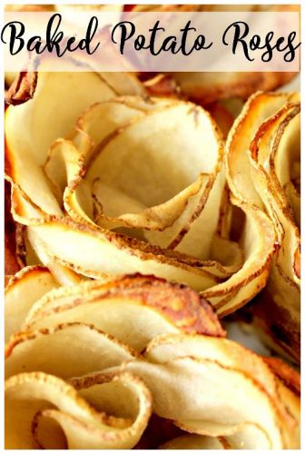 These potato roses are simple to make but look so impressive as a side dish for your dinner table! You can season potato roses a few different ways.