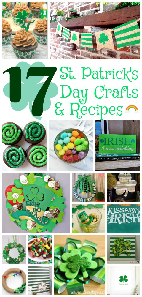 17 St. Patrick’s Day Crafts and Recipes {MM #193}