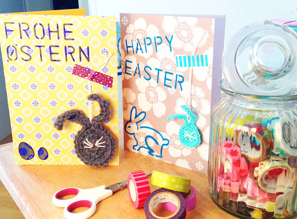An easy and unique approach to personalizing your cards this Easter!