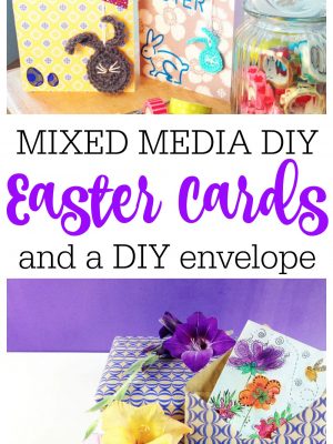 An easy and unique approach to personalizing your cards this Easter!