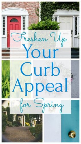 Freshen up your curb appeal for spring with these tips!