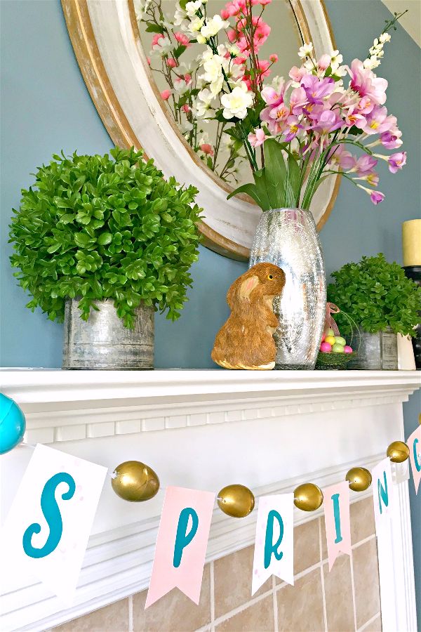 Easy Spring Banner DIY