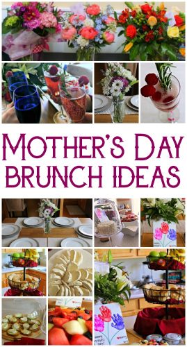 You can throw a beautiful Mother's Day Brunch with these few easy ideas and some delicious Apple Honey Brie Crostini!