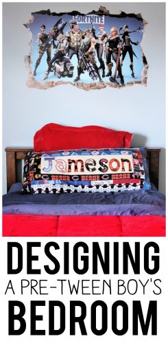 Designing a Pre Tween Boy's Bedroom