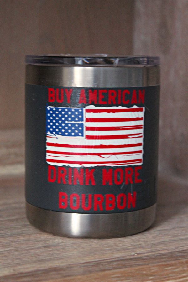 All American Bourbon yeti tumbler - C'mon Get Crafty All American Bourbon yeti tumbler