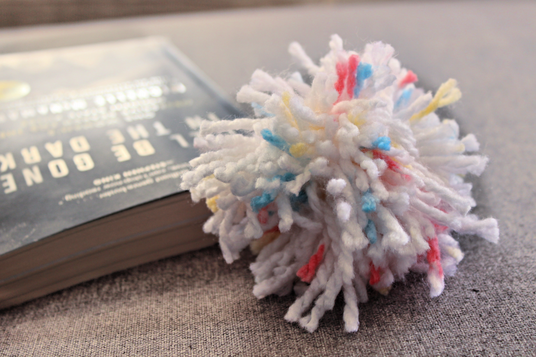 Easy DIY Pom Pom Bookmark