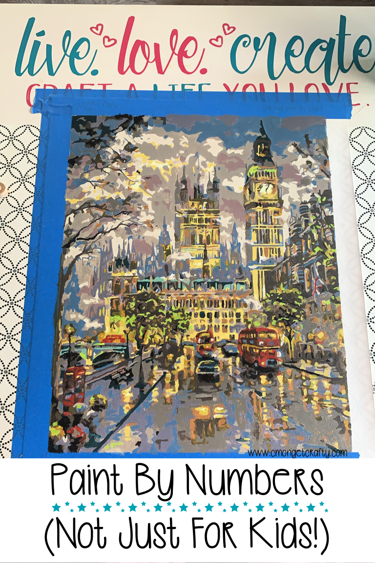 The Joy of Paint By Numbers – Not Just For Kids!