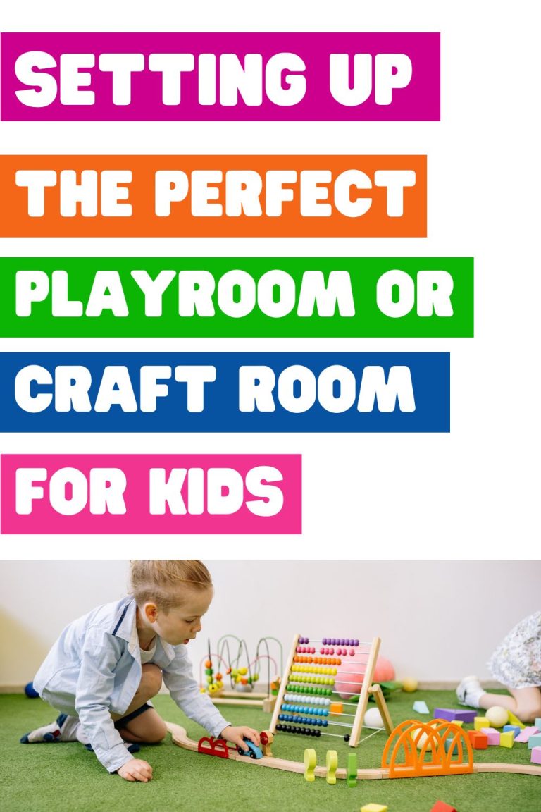 Setting up the Perfect Playroom/ Craft Room For Kids