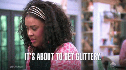 its-about-to-get-glittery-making-it - C'mon Get Crafty