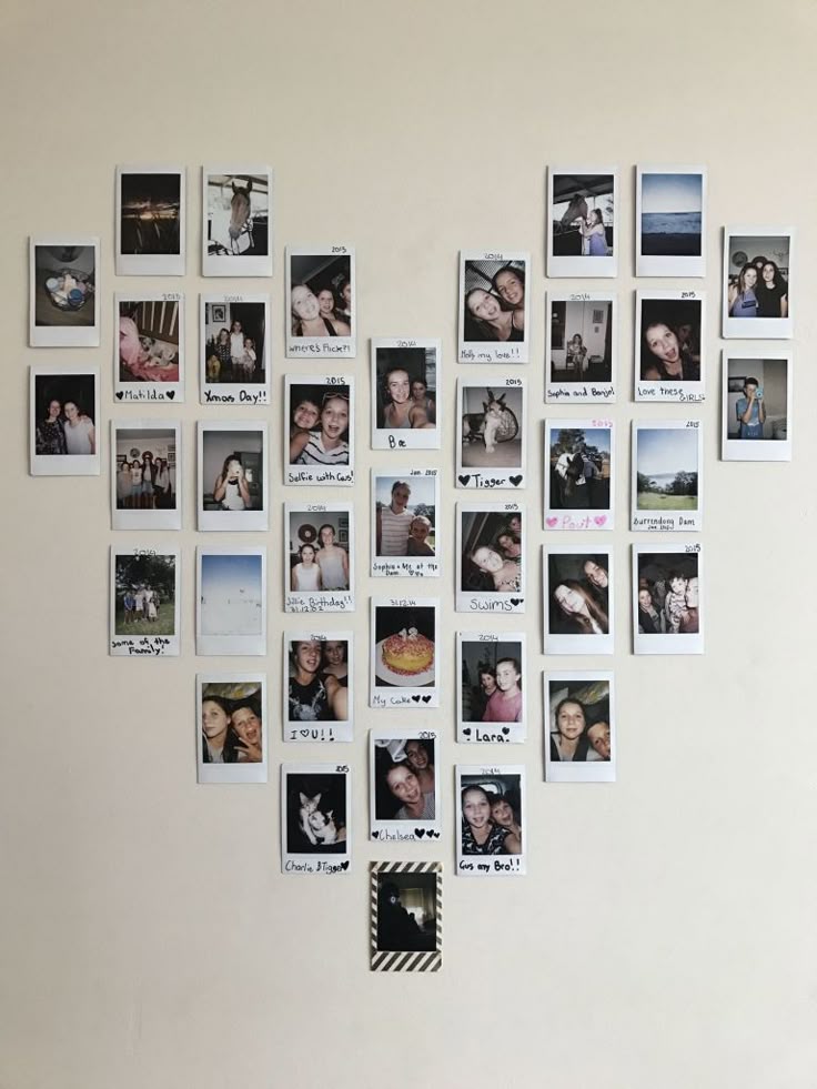 DIY Photo Memory Wall - C'mon Get Crafty
